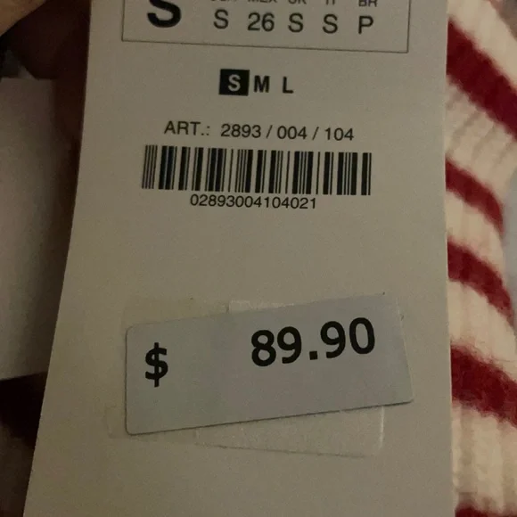 ZARA 💯 wool striped sweater - Picture 3 of 9